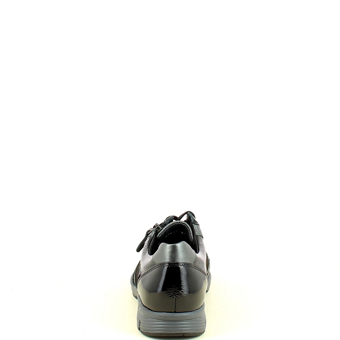 Mephisto basket ylona cuir lisse noir lacet zip7505101_4