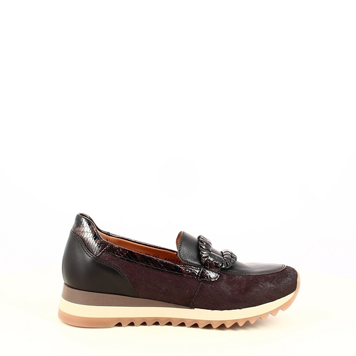Gabor derbies mocassins 4010.01.003 cuir lisse marron7505501_3