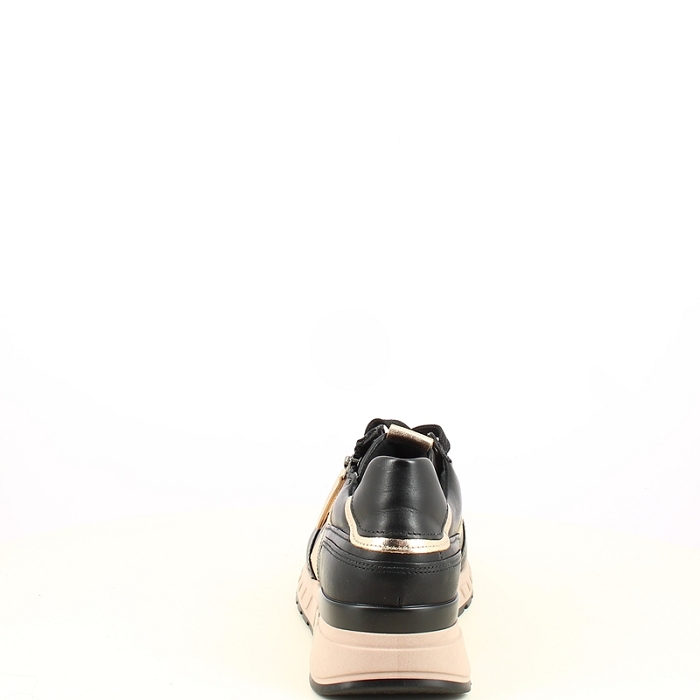Gabor basket 6023.01.001 cuir lisse noir lacet zip7505801_4