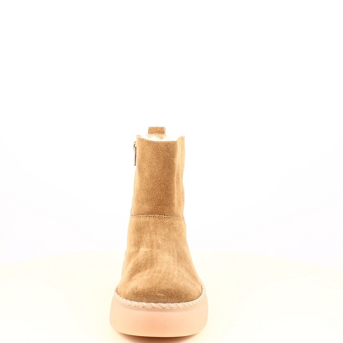 Gabor bottine 8014.02 cuir velours camel zip7506001_2