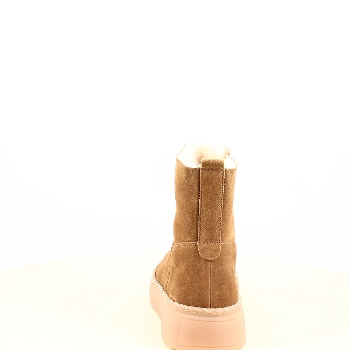 Gabor bottine 8014.02 cuir velours camel zip7506001_4