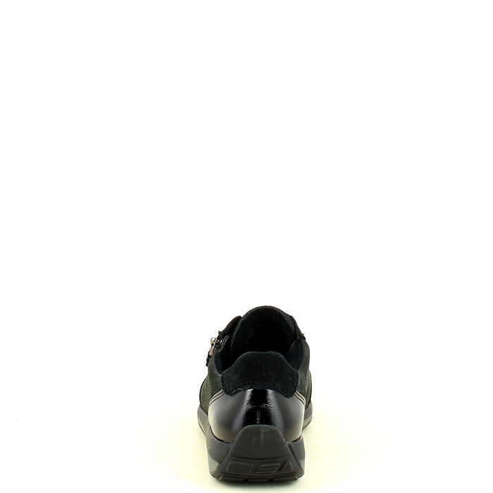 Ara basket 1264587.15 cuir lisse noir lacet zip7506601_4