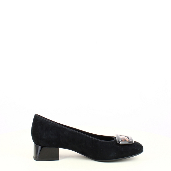 Ara ballerine 1220423.11 cuir velours noir7506901_3