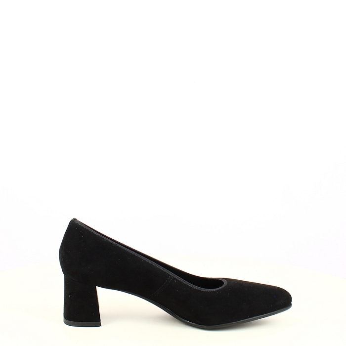 Ara escarpin 1252402.11 cuir velours noir7507001_3