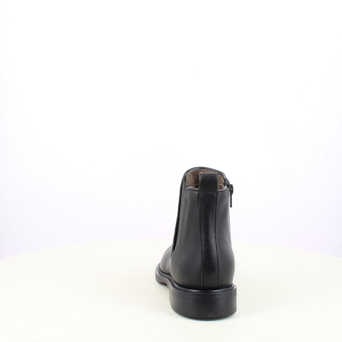 Fugitive bottine festy cuir lisse noir zip7508001_4