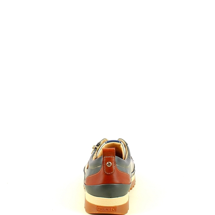 Pikolinos basket vigo w3w 6979 cuir lisse marine lacet zip7508501_4
