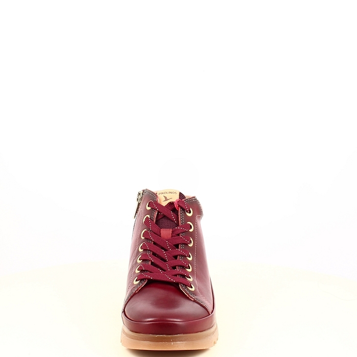 Pikolinos basket vigo w3w 8825c1 cuir lisse bordeaux lacet zip7508601_2