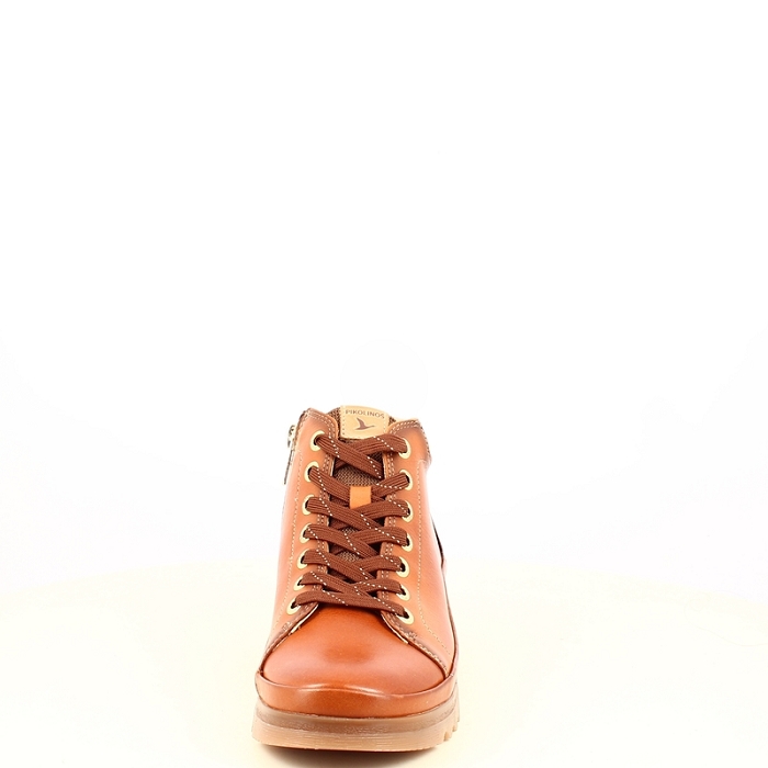 Pikolinos basket vigo w3w 8825c1 cuir lisse cognac lacet zip7508602_2