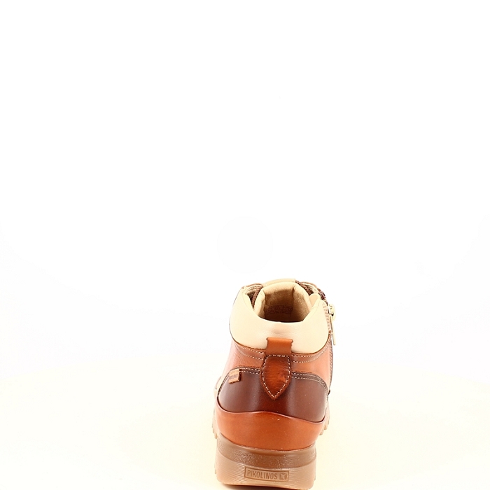 Pikolinos basket vigo w3w 8825c1 cuir lisse cognac lacet zip7508602_4