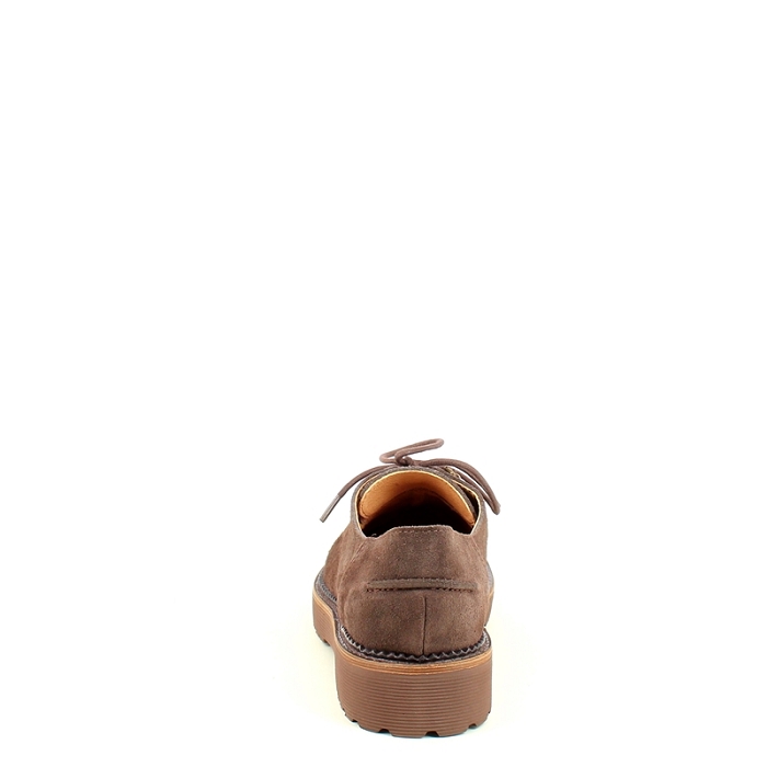 karston derbies mocassins coreo cuir velours marron lacet7509101_4