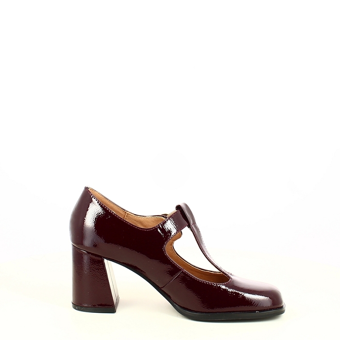 Karston escarpin felicity vernis bordeaux boucle7509201_3