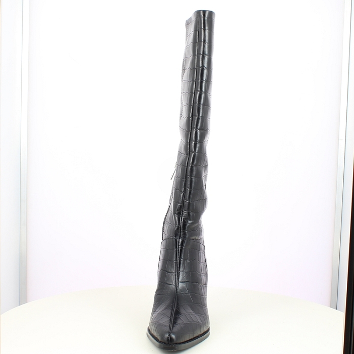 Karston botte navarro cuir lisse noir zip7509501_2