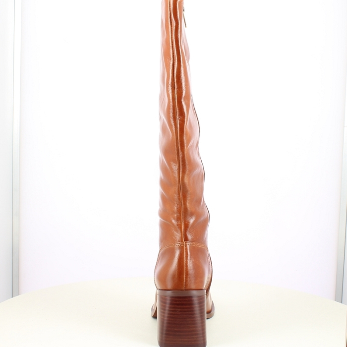 Karston botte vicenza cuir lisse cognac zip7509801_4