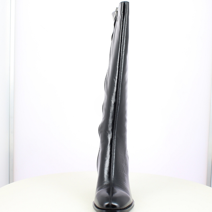 Karston botte vicenza cuir lisse noir zip7509802_2
