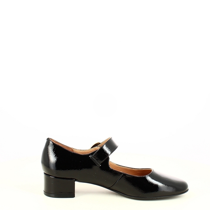 Karston ballerine vivienne vernis noir boucle7509901_3