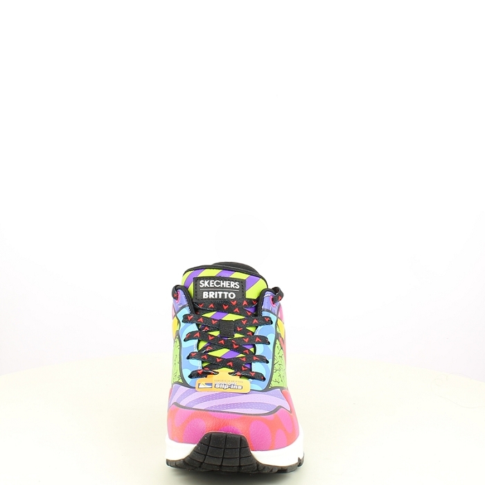 Skechers basket 190041 synthetique multi colors lacet7510401_2