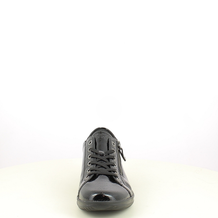 Remonte basket d1e03.01 vernis noir lacet zip7511001_2