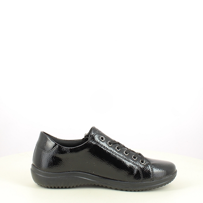 Remonte basket d1e03.01 vernis noir lacet zip7511001_3